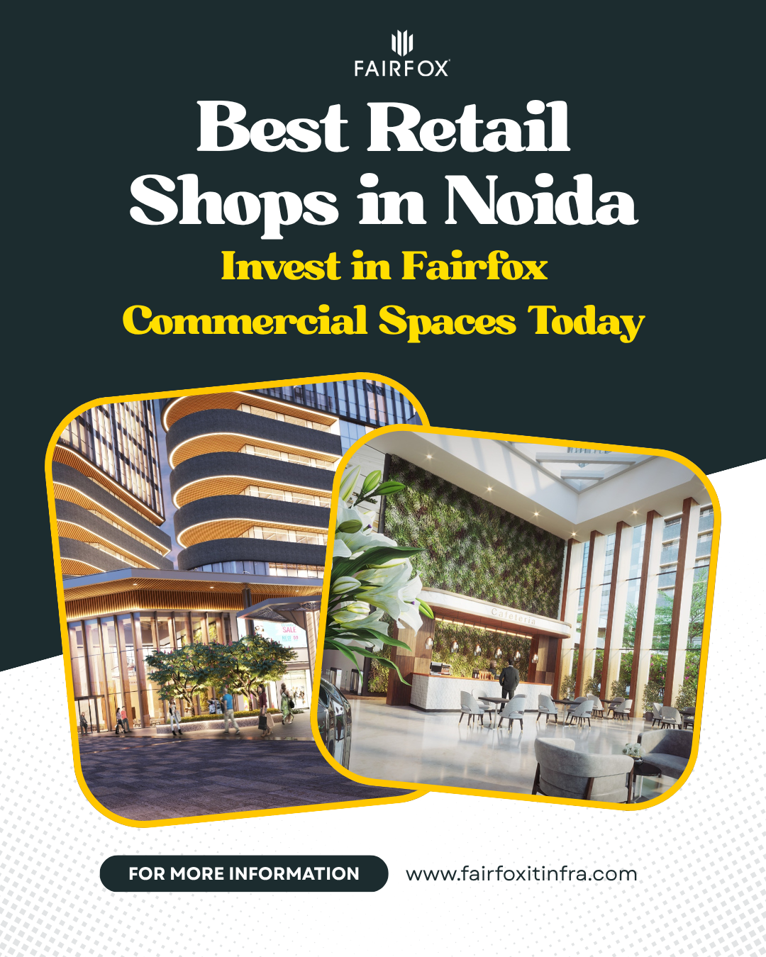 Best Retail Shops in Noida | Invest in Fairfox Commercial Spaces Today