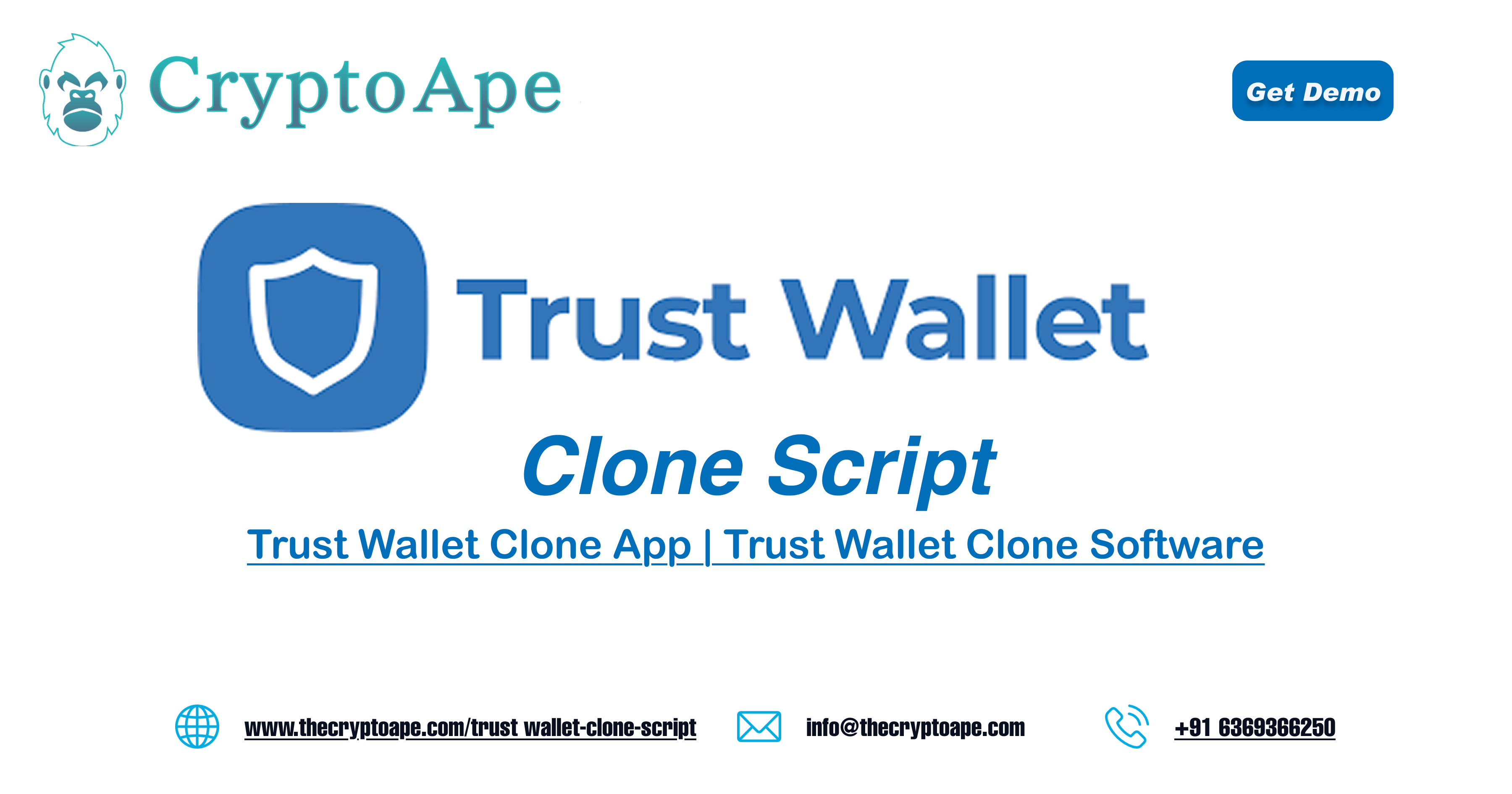 Build Your Own Web3 Wallet with a Trust Wallet Clone Script (by CryptoApe)