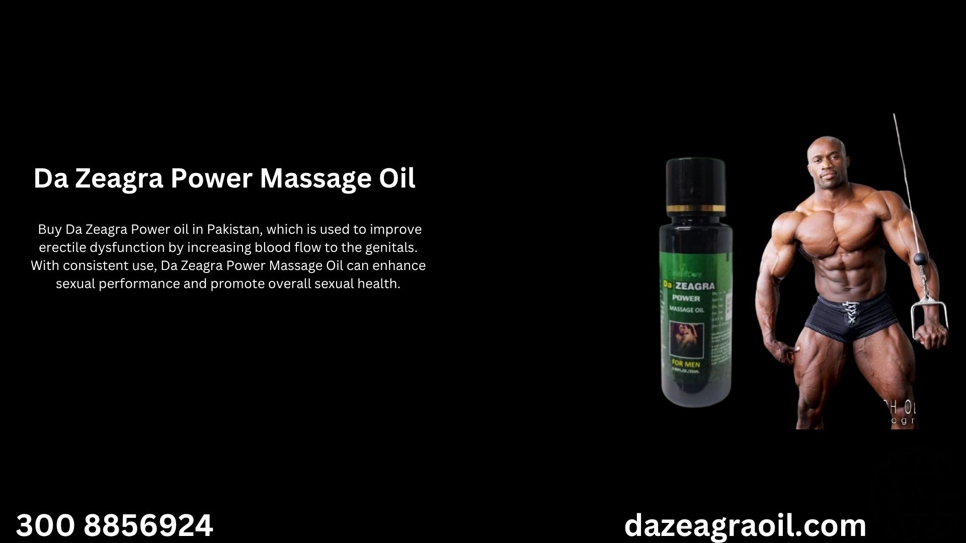 Da Zeagra Power Massage Oil In Rawalpindi| 25ml Best Price Offer